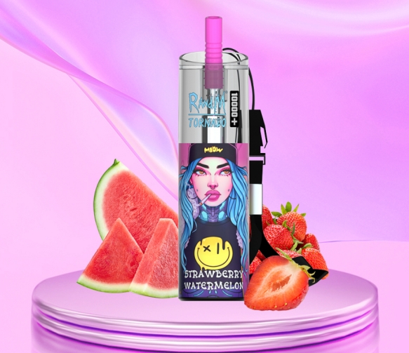 RandM Tornado 10000 Plus Vape - Past&egrave;que Fraise : L'&Eacute;lixir Estival Qui Electrise le March&eacute; Fran&ccedil;ais en 2025