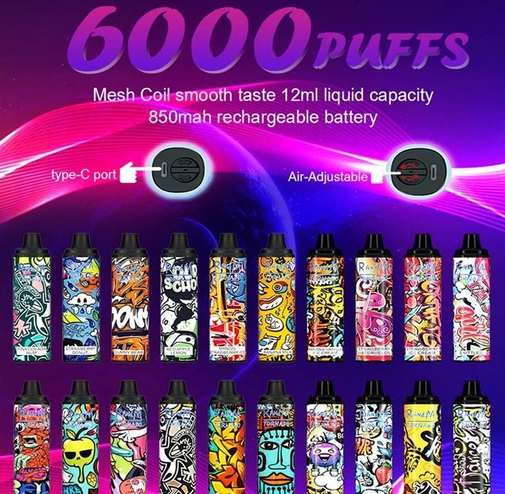 Le RandM Tornado 6000 Puffs - Baies M&eacute;lang&eacute;es : L'&Eacute;l&eacute;gance Fructifi&eacute;e de la Vape Fran&ccedil;aise