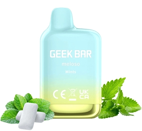 La Fraîcheur Absolue : Plongée dans le GEEK BAR Meloso Mini 600 Puffs - Menthes, l'Essence Minimaliste de la Vape Française en 2025