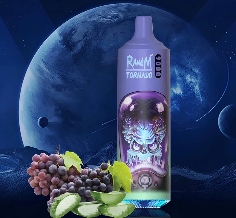RandM Tornado 9000 Puffs : L'Élixir Provençal Raisin d'Aloe, une Symphonie Sensorielle