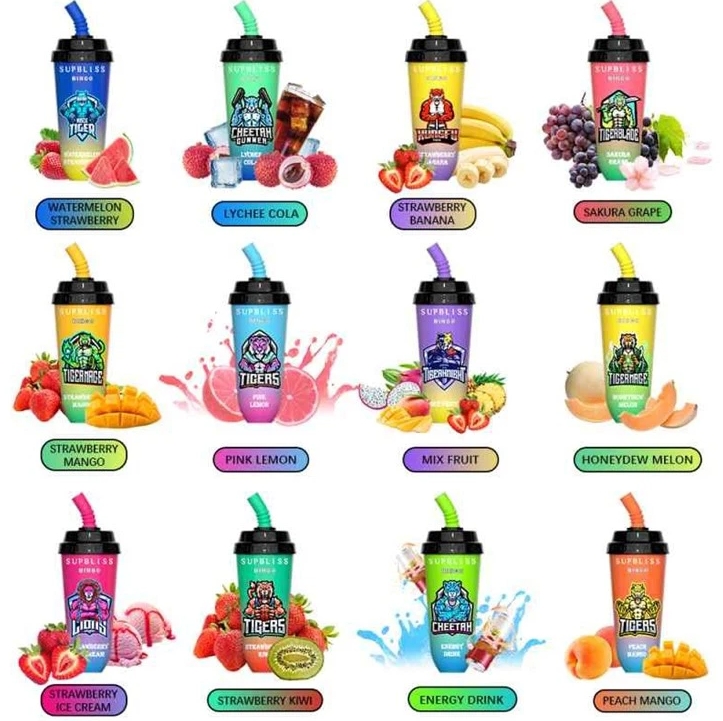 RandM Supbliss Bingo 8000 Puffs - Mangue Fraise : Votre Voyage Gourmand dans un Nuage