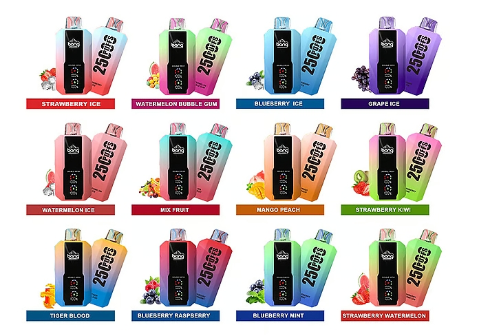 L'&Eacute;nergie Ultime dans Votre Poche : D&eacute;couvrez le Bang 25000 Bouff&eacute;es LED Display - Boisson &Eacute;nergisante