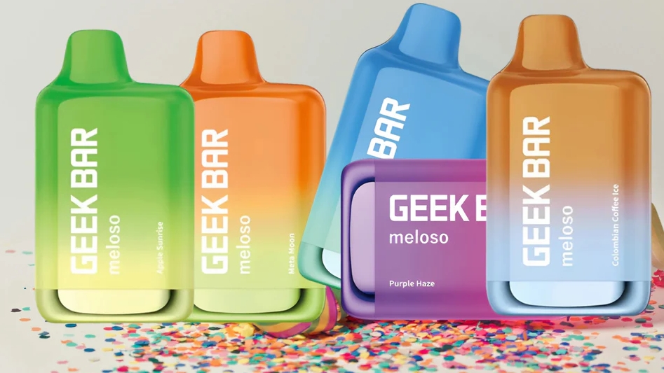 Geek Bar Meloso Max 9000 Bouffées - Sunrise de pomme : L'Aube Fruitée dans Votre Poche
