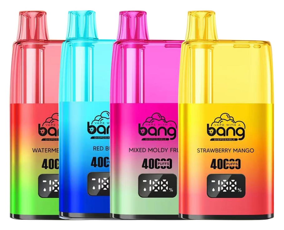 BangBox Rechargeable 40000 Bouffées : L'Été Éternel dans un Souffle (Pastèque aux Fraises)