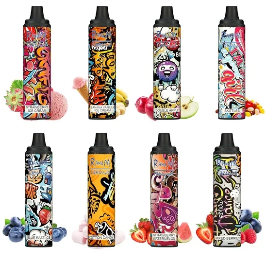 La Douce Tempête : RandM Tornado 6000 Puffs Barbe à Papa, l'Évasion Nuageuse