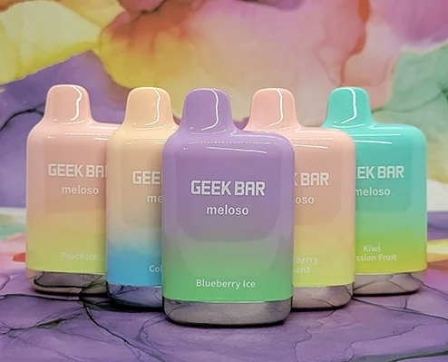 L'Élégance Glacée : Plongée dans le GEEK BAR Meloso Pro 4000 Puffs Vape - Glace de Raisin